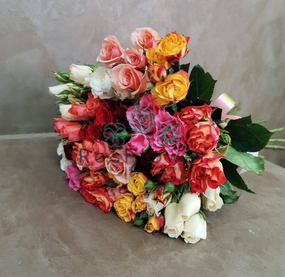 Букет цветов из: Розы в Горбунки