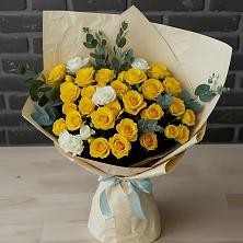Букет цветов из:  Розы в Горбунки