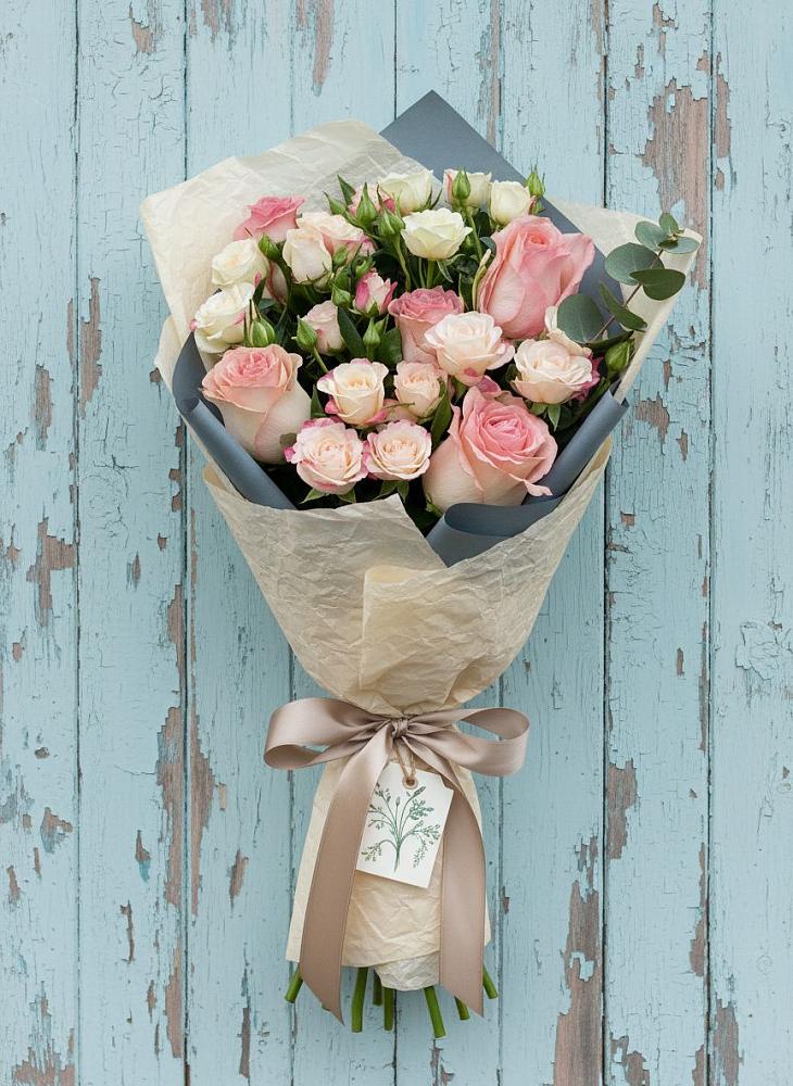 Букет цветов из: Розы в Горбунки