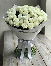 Букет 35 Белых роз в Горбунки