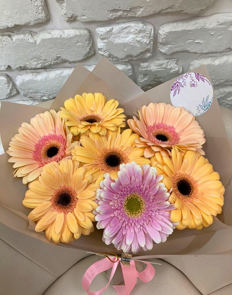 Букет цветов из: Герберы в Горбунки