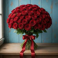 Букет Красные розы Блэк Меджик в Горбунки