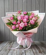 Букет Розовый кустик в Горбунки
