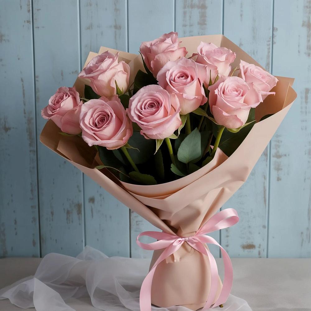 Букет цветов из: Розы в Горбунки