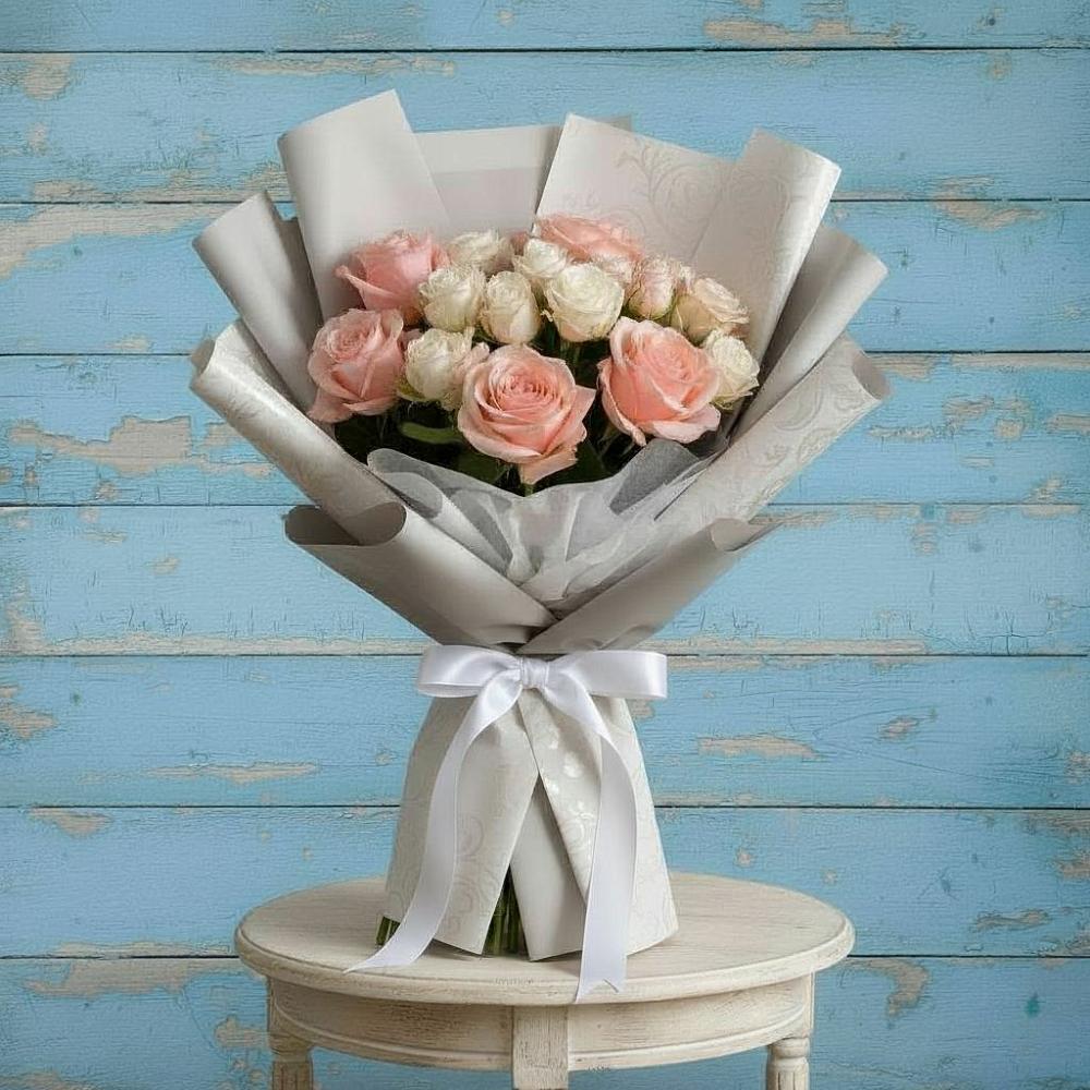 Букет цветов из: Розы в Горбунки