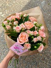 Букет цветов из:  Розы #REPLACE_PRED# Горбунки