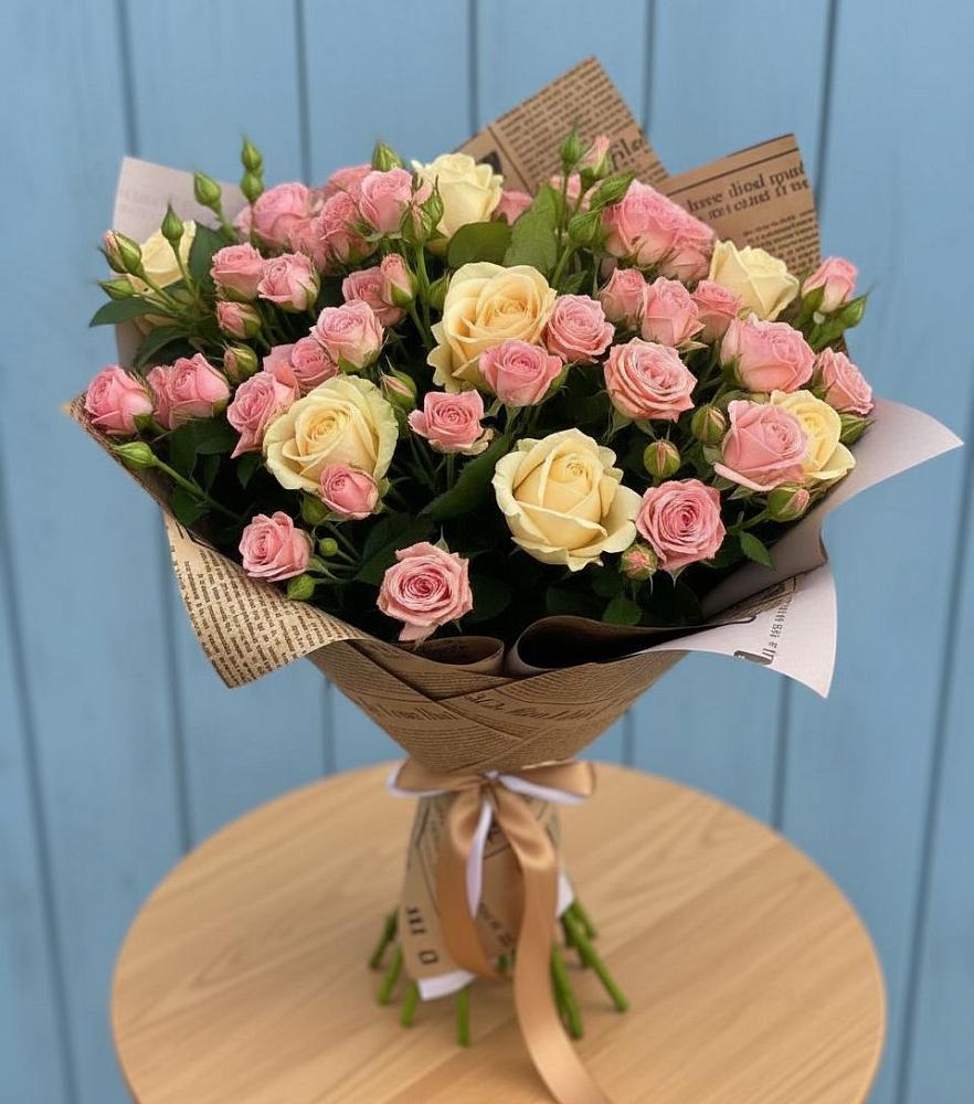 Букет цветов из: Розы в Горбунки