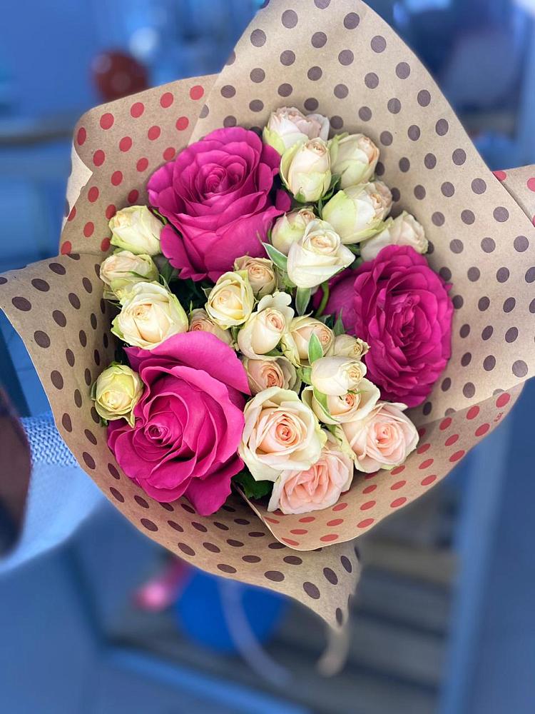 Букет цветов из: Розы в Горбунки