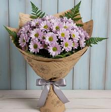 Букет цветов из:  Хризантемы #REPLACE_PRED# Горбунки