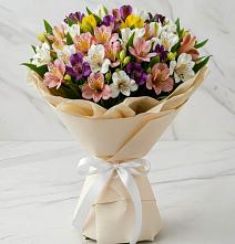 Букет цветов из:  Альстромерии в Горбунки