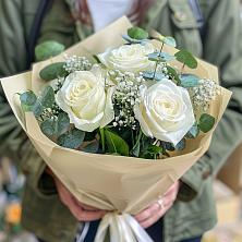 Букет цветов из:  Розы в Горбунки