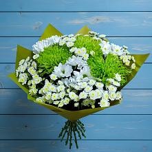 Букет цветов из:  Хризантемы #REPLACE_PRED# Горбунки