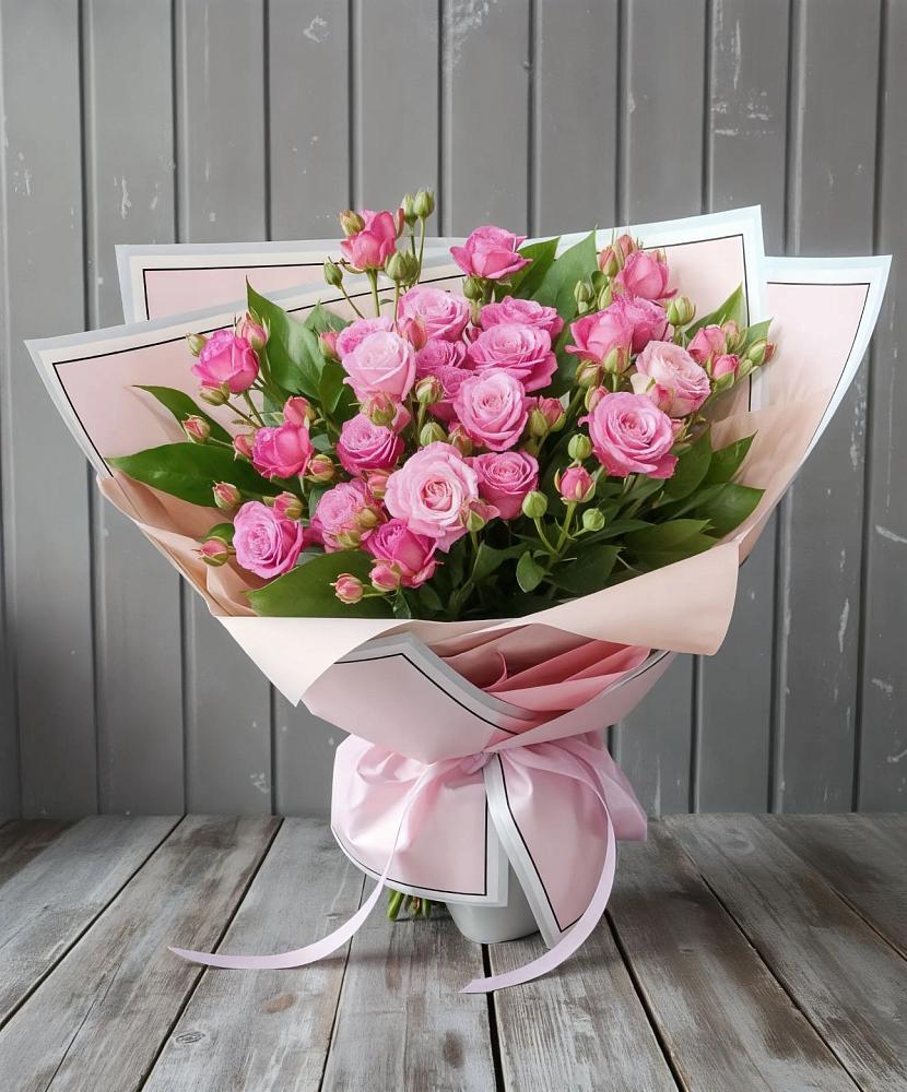 Букет Розовый кустик в Горбунки