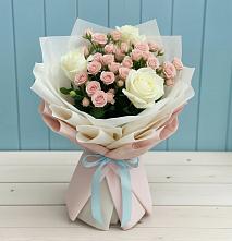 Букет цветов из:  Розы в Горбунки