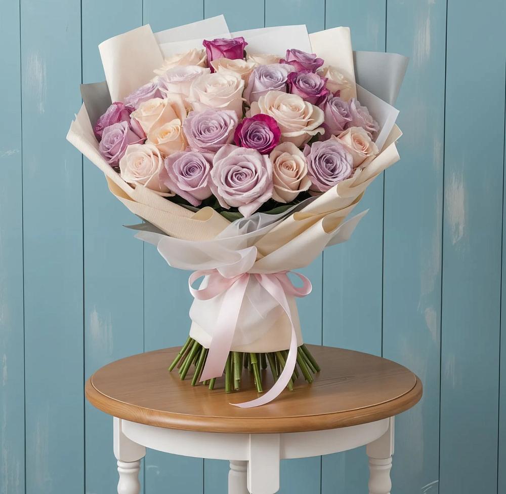 Букет цветов из: Розы в Горбунки