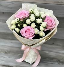 Букет цветов из:  Розы в Горбунки