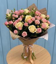 Букет цветов из:  Розы в Горбунки