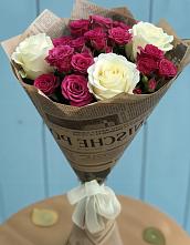 Букет цветов из:  Розы в Горбунки