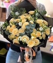 Букет цветов из:  Розы и Лизиантусы #REPLACE_PRED# Горбунки