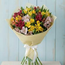 Букет цветов из:  Альстромерии в Горбунки