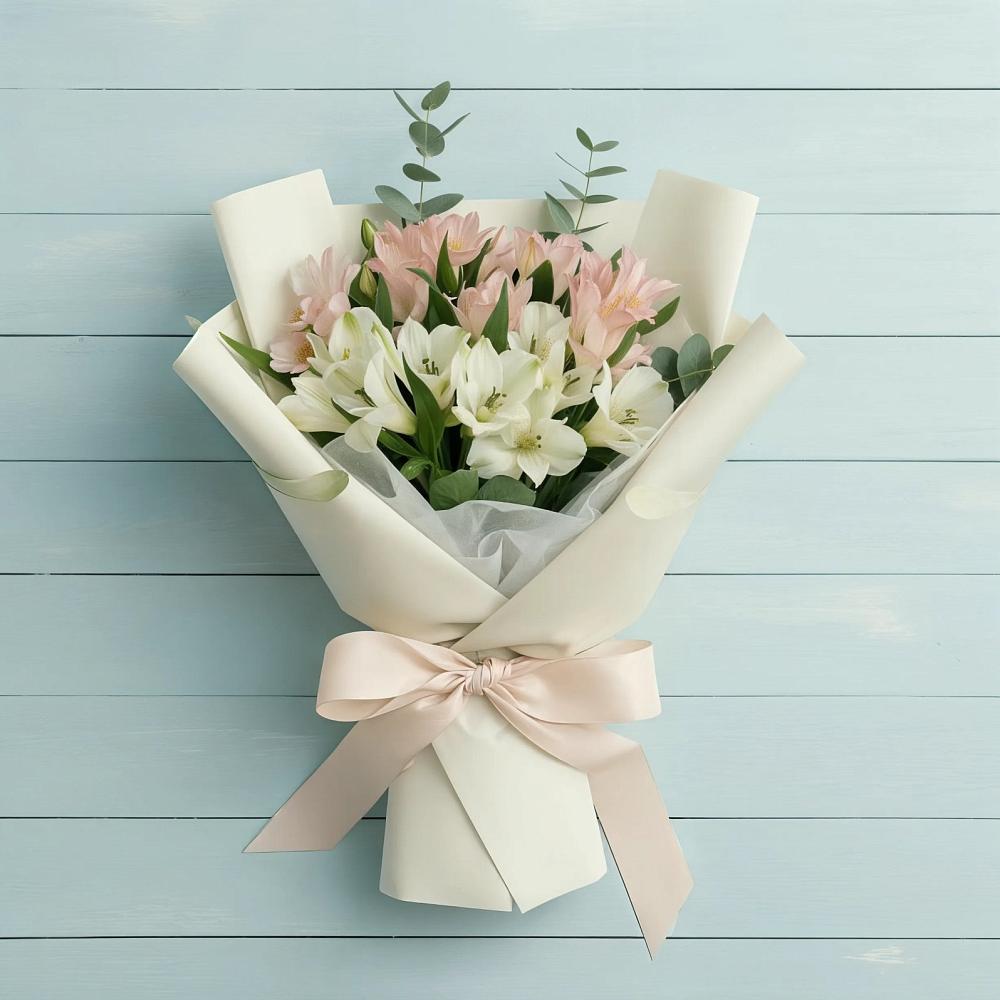 Букет цветов из: Альстромерии в Горбунки