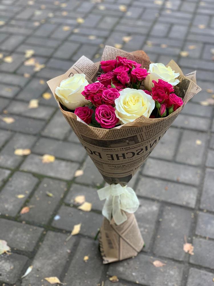 Букет цветов из: Розы в Горбунки