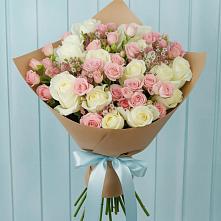 Букет цветов из:  Розы в Горбунки