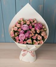 Букет цветов из:  Розы в Горбунки