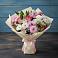 Букет цветов из: Хризантемы, Альстромерии и Розы в Горбунки